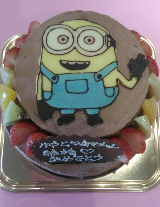 キャラクターケーキ ミニオン せこがに再入荷 Cafe Beansの キャラクターケーキ ミニオン せこがに再入荷 Cafe Beansの