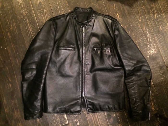 60's Brooks Leather single-breasted jacket : BUTTON UP clothing