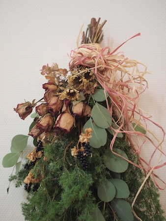 クリスマススワッグ作り_a0335560_17154518.jpg