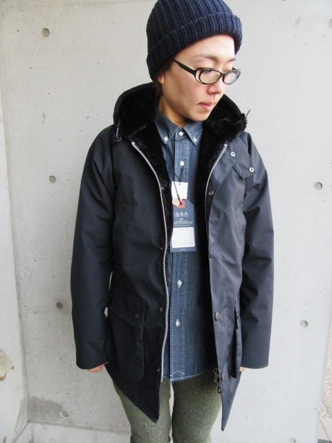 今の寒い時期に◎ 新型・登場★ Barbour ・・・ HOODED BEDALE SL JACKET!★! (再)_d0152280_10564823.jpg
