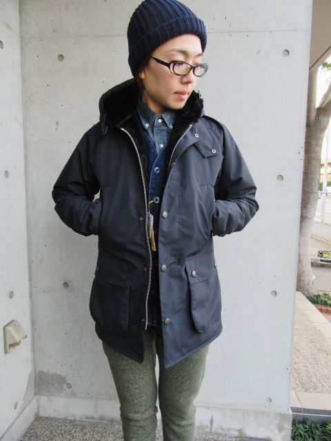 今の寒い時期に◎ 新型・登場★ Barbour ・・・ HOODED BEDALE SL JACKET!★! (再)_d0152280_1057849.jpg