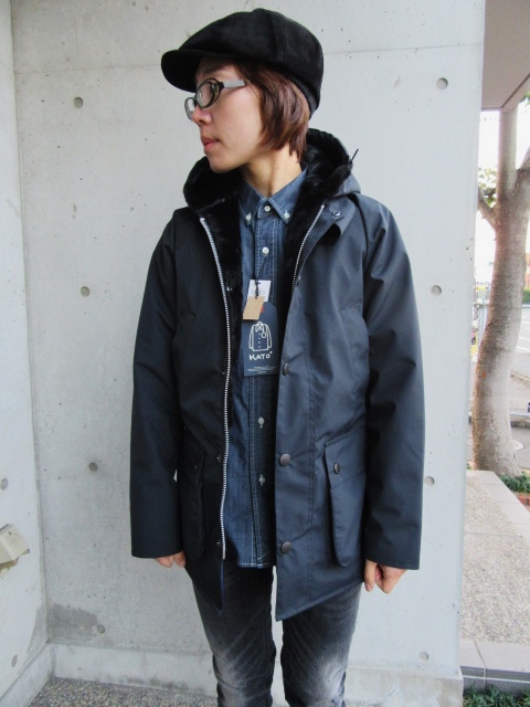 今の寒い時期に◎ 新型・登場★ Barbour ・・・ HOODED BEDALE SL JACKET!★! (再)_d0152280_10582198.jpg