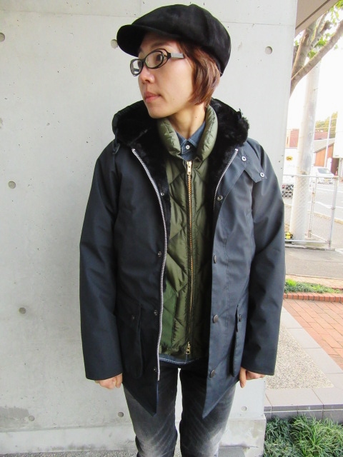 今の寒い時期に◎ 新型・登場★ Barbour ・・・ HOODED BEDALE SL JACKET!★! (再)_d0152280_10594598.jpg