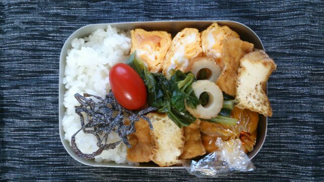 11月30日 厚揚げの山椒焼き弁当_f0363287_20093058.jpg