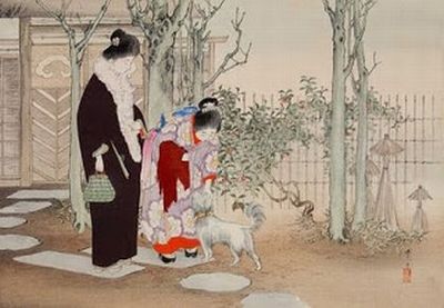 襖絵 絹本 彩色 水野秀方 美人画 日本画 絵画 額装 襖絵 絹本 彩色 美人画 日本画 絵画 額装 襖絵 絹本 彩色 水野秀方