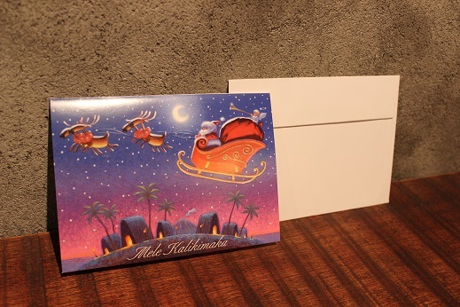 ハワイから届いたクリスマスカード & SLOW ITEM_f0191324_08313418.jpg