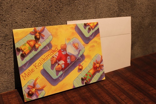 ハワイから届いたクリスマスカード & SLOW ITEM_f0191324_08322158.jpg