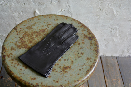 Italian army officer leather glove dead stock _f0226051_13234671.jpg