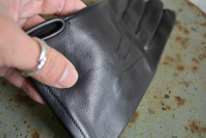 Italian army officer leather glove dead stock _f0226051_13284619.jpg