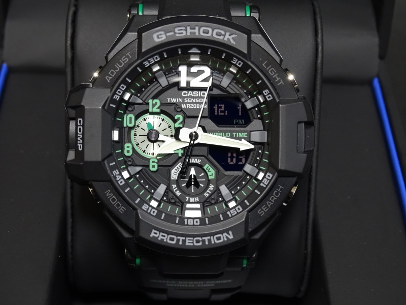 G-SHOCK グラビティマスター GA-1100-1A3JF レビュー！ : 煩雑徒然箱