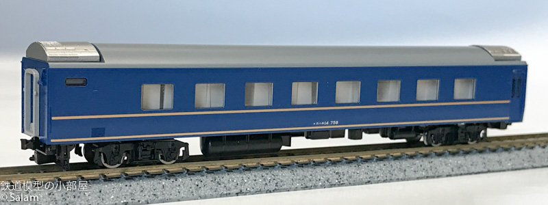 TOMIX 14系特急寝台客車（北陸）の整備 その2 : Salamの鉄道趣味ブログ