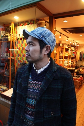 ANACHRONORM \"BEAT INITIALCAPS by DECHO\" CHINO & DENIM CAP ご紹介 _f0191324_08425100.jpg