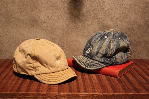 ANACHRONORM \"BEAT INITIALCAPS by DECHO\" CHINO & DENIM CAP ご紹介 _f0191324_08433627.jpg