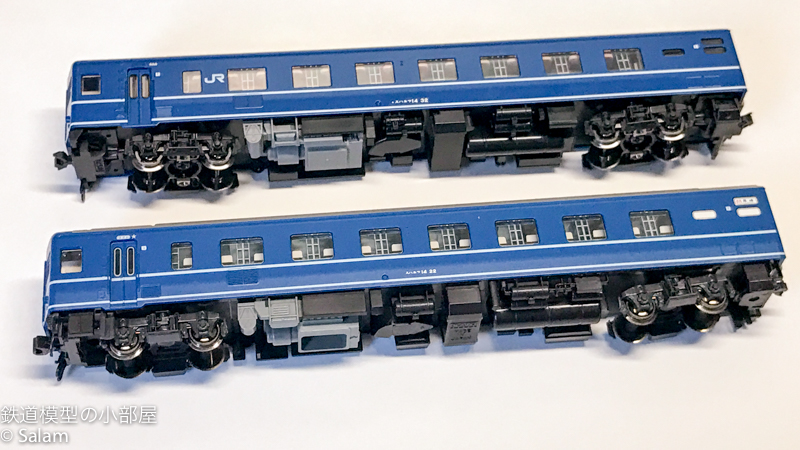 TOMIXとKATOのスハネフ14を比較してみる : Salamの鉄道趣味ブログ