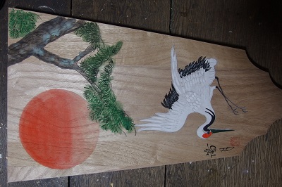 25号の裏絵 : 押絵羽子板・西山鴻月のブログ 『風のしがらみ』 ～この