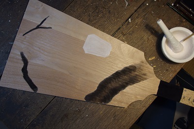 25号の裏絵 : 押絵羽子板・西山鴻月のブログ 『風のしがらみ』 ～この