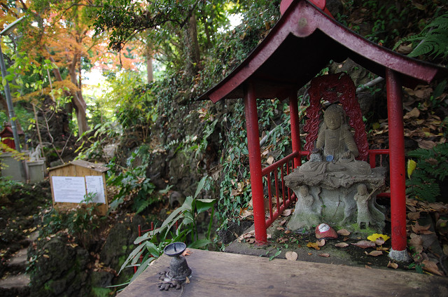 埼玉県和光市白子／板橋区成増　　晩秋の湧水・洞窟・切り通し_c0080357_17134688.jpg