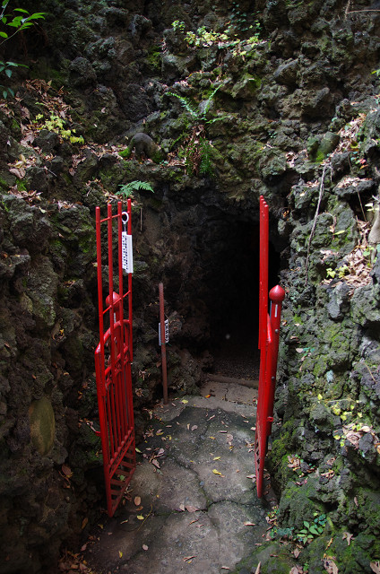 埼玉県和光市白子／板橋区成増　　晩秋の湧水・洞窟・切り通し_c0080357_1713587.jpg