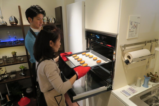 ★最新型のMiele電気オーブンを使った『Try Miele!』の模様です♪_c0156359_17156100.jpg
