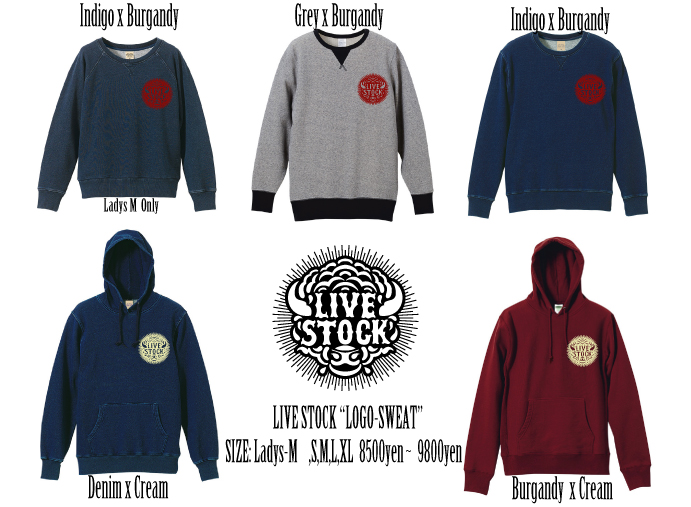 LIVESTOCK \"LOGO SWEAT\"_c0208860_17575231.jpg