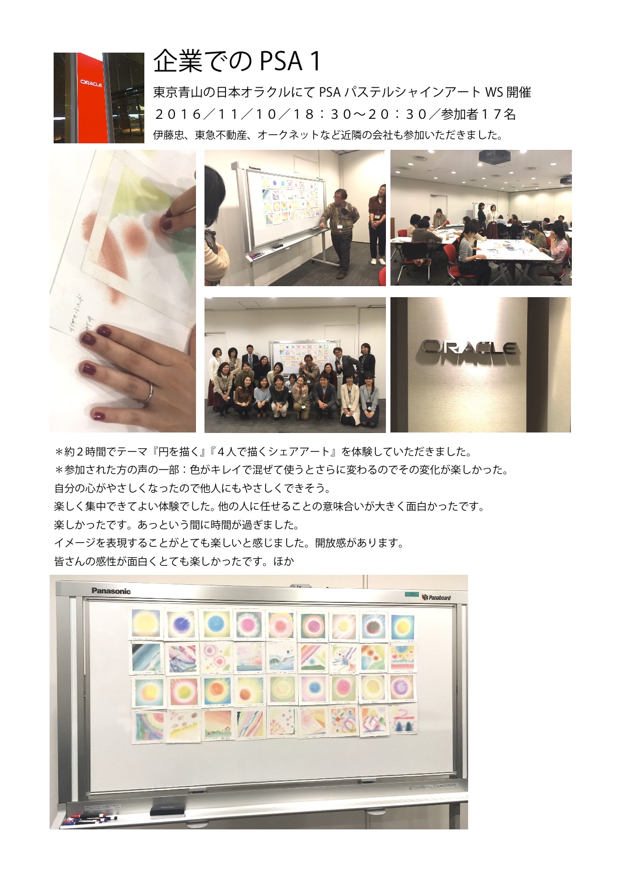 日本オラクル(伊藤忠、東急不動産、オークネット)でのPSA_f0071893_10322781.jpg