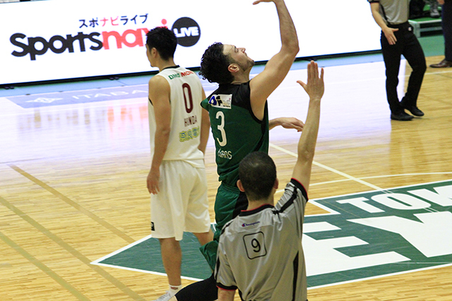 東京エクセレンス VS バンビシャス奈良 B2第10節 GAME1 2016.12.04_a0024248_19362705.jpg