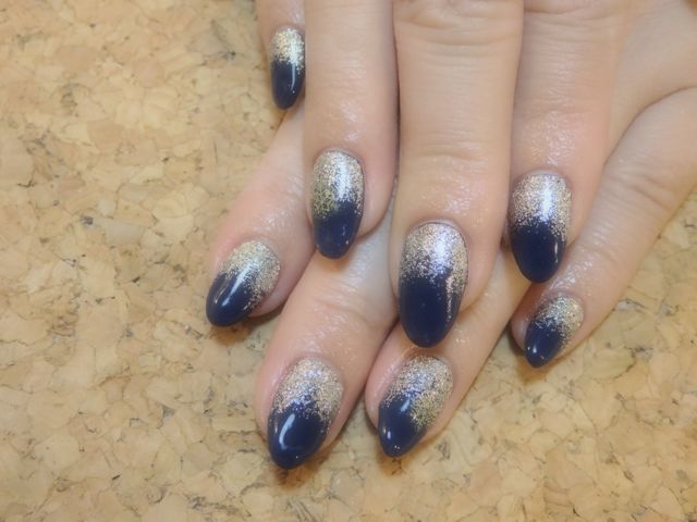 Navy Nail_a0239065_17133667.jpg