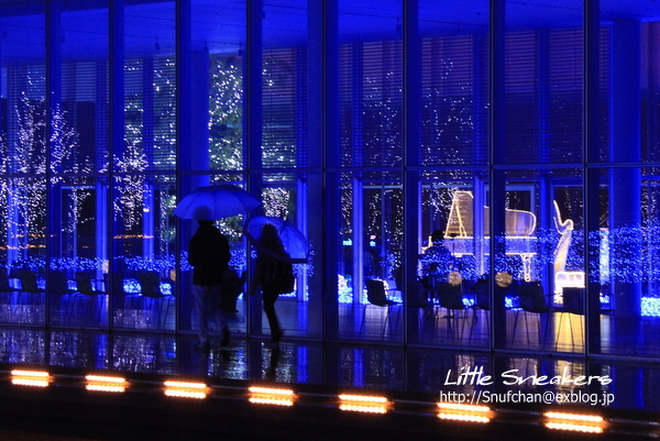 LEDの青い海---三原市芸術文化センターポポロ---_a0068913_17521577.jpg