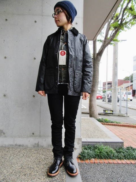 冬の定番。冬の必須。。。Barbour　BEDALE SL JACKET！★！_d0152280_14474189.jpg