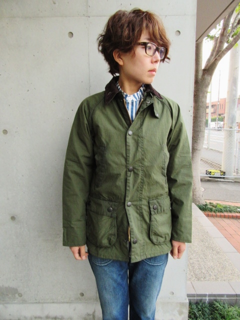 冬の定番。冬の必須。。。Barbour BEDALE SL JACKET!★!_d0152280_1455733.jpg