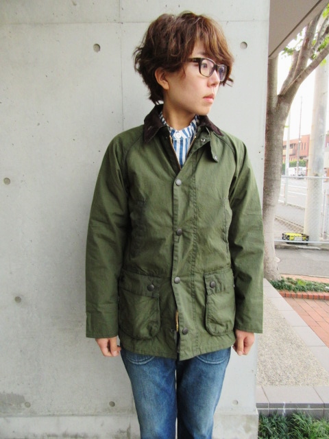 冬の定番。冬の必須。。。Barbour　BEDALE SL JACKET！★！_d0152280_1455733.jpg