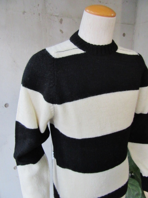 Glengair (MADE in Scotland) ・・・ WIDE BORDER CRUE SWEATER!★!_d0152280_17352937.jpg