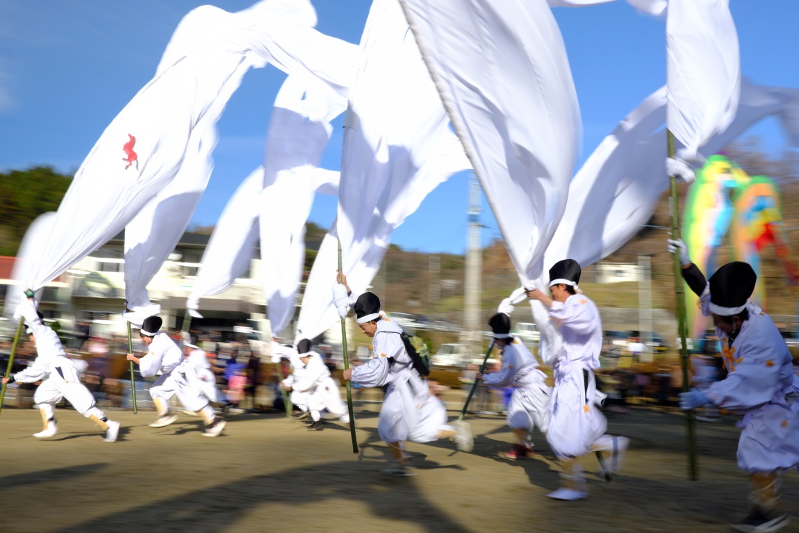 木幡の幡祭り ＜３＞　幡競走　２０１６・１２・０４_e0143883_5383444.jpg