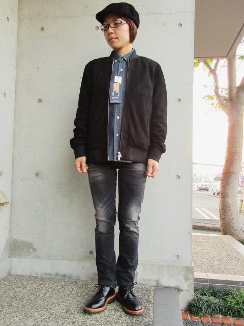 好評の限定・レザーFIDELITY より、NUBAK LEATHER ZIP JACKET！★！_d0152280_14281536.jpg