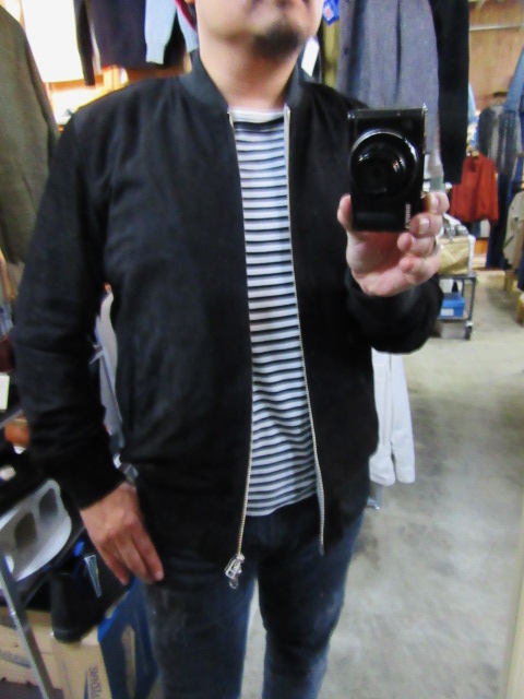 好評の限定・レザーFIDELITY より、NUBAK LEATHER ZIP JACKET!★!_d0152280_14302312.jpg