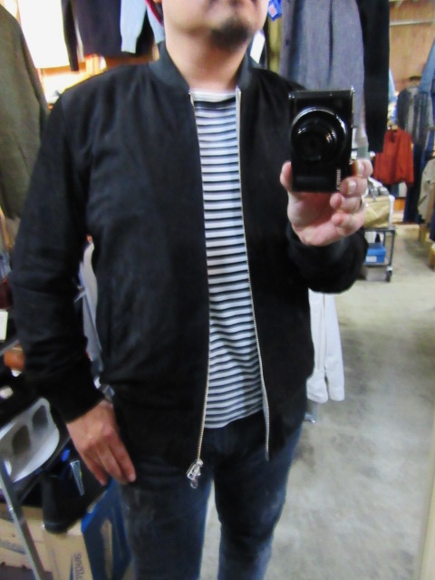 好評の限定・レザーFIDELITY より、NUBAK LEATHER ZIP JACKET！★！_d0152280_14302312.jpg