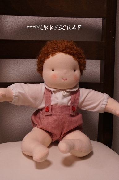 ウォルドルフ人形　～難産の赤ちゃん人形　2体目～_d0348118_18374693.jpg
