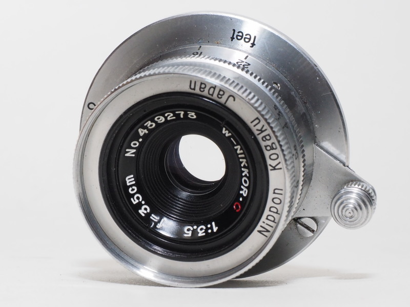W-Nikkor・C 3.5cm F3.5 : オールドレンズをマウントアダプター W-Nikkor・C 3.5cm F3.5 : オールドレンズをマウントアダプター