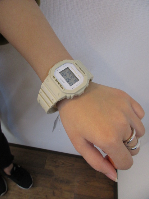カシオ CASIO Military Color Series DW-5600EW-7JF BEIGE