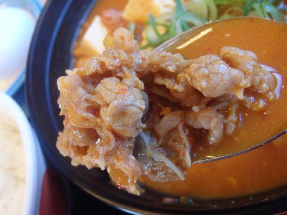 松屋の豆腐キムチチゲ膳 門真店_c0118393_11165016.jpg