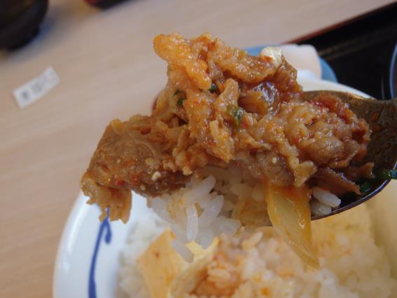 松屋の豆腐キムチチゲ膳 門真店_c0118393_12542038.jpg