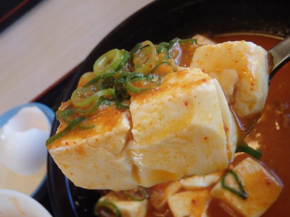 松屋の豆腐キムチチゲ膳 門真店_c0118393_12592843.jpg