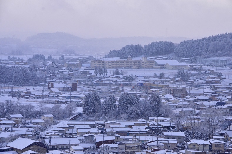 冬本番の積雪_e0349817_20584868.jpg