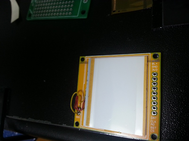 FSTN液晶モジュール(128x68/SPI) LCD組み立て - びんぼうでいいの with LCD (12/10)_a0034780_1316097.jpg