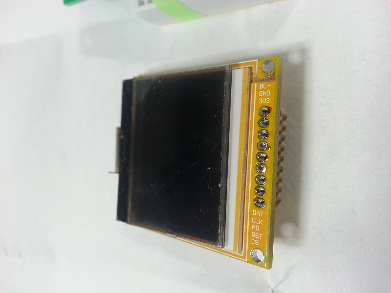 FSTN液晶モジュール(128x68/SPI) LCD組み立て - びんぼうでいいの with LCD (12/10)_a0034780_13505434.jpg