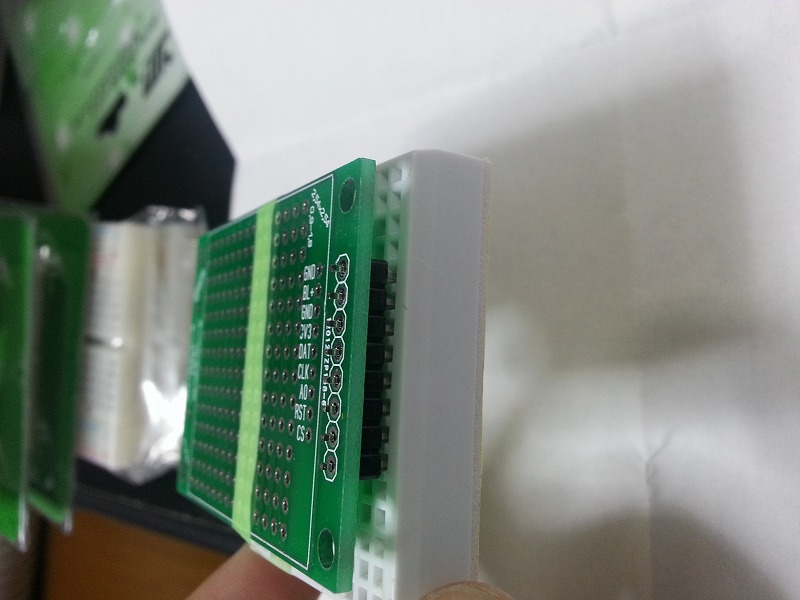 FSTN液晶モジュール(128x68/SPI) LCD組み立て(2) - びんぼうでいいの with LCD (12/11)_a0034780_13535139.jpg