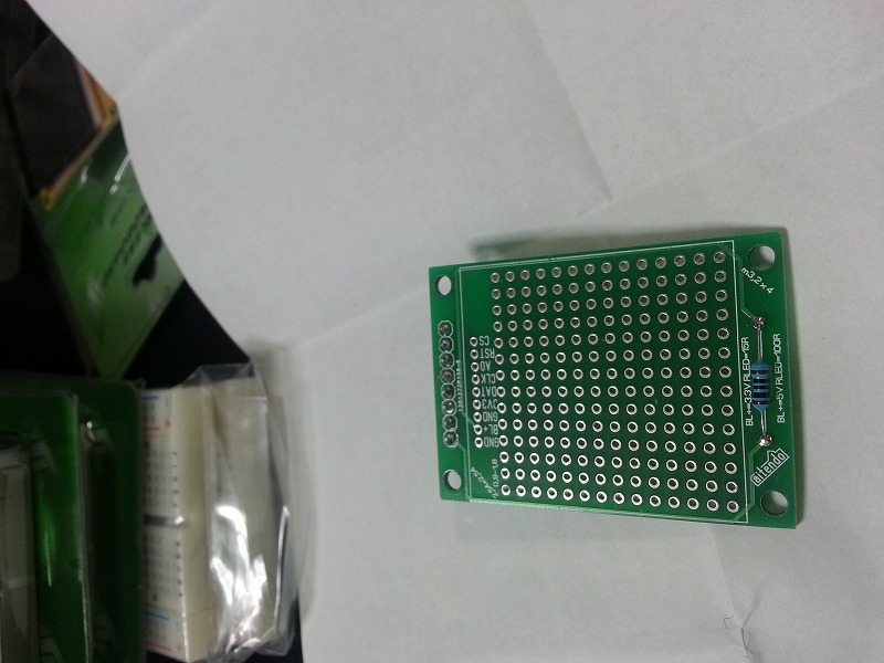 FSTN液晶モジュール(128x68/SPI) LCD組み立て(2) - びんぼうでいいの with LCD (12/11)_a0034780_1354270.jpg