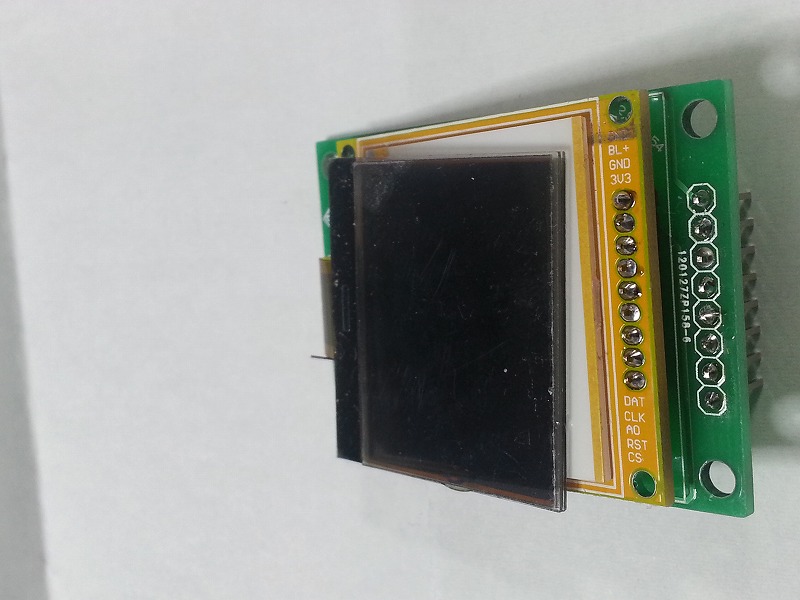 FSTN液晶モジュール(128x68/SPI) LCD組み立て(2) - びんぼうでいいの with LCD (12/11)_a0034780_13553181.jpg