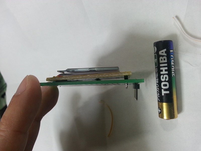 FSTN液晶モジュール(128x68/SPI) LCD組み立て(2) - びんぼうでいいの with LCD (12/11)_a0034780_15324658.jpg