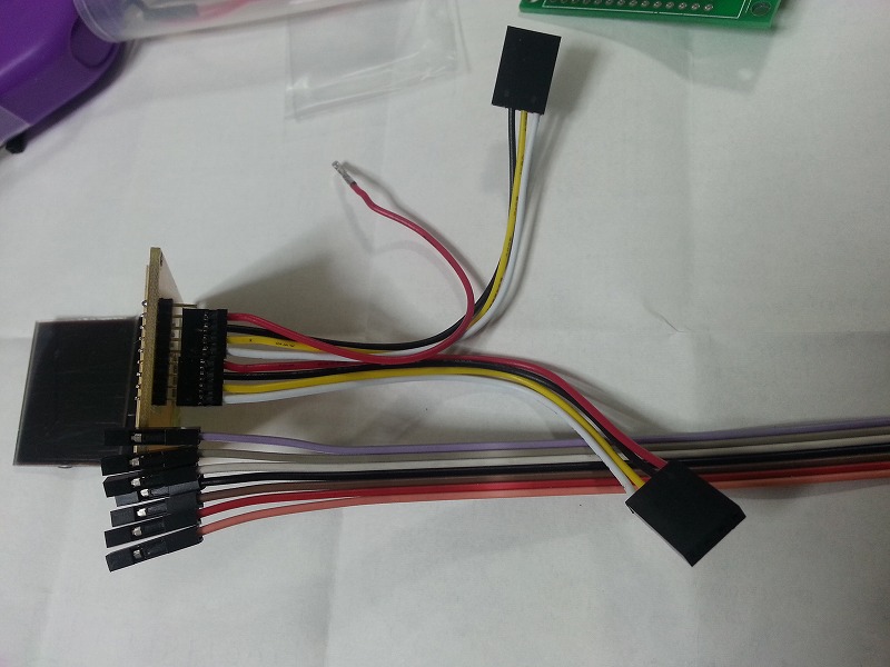 FSTN液晶モジュール(128x68/SPI) LCD組み立て(2) - びんぼうでいいの with LCD (12/11)_a0034780_1533485.jpg